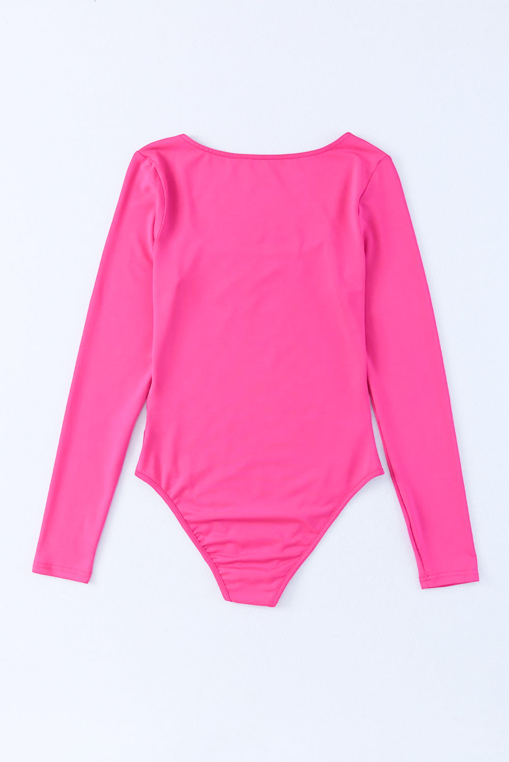 Scoop Neck Long Sleeve Bodysuit